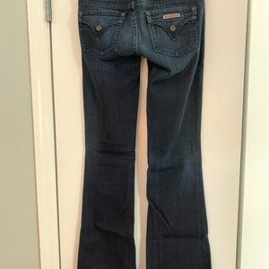 Hudson - flare leg w/ back pocket jeans - size 26